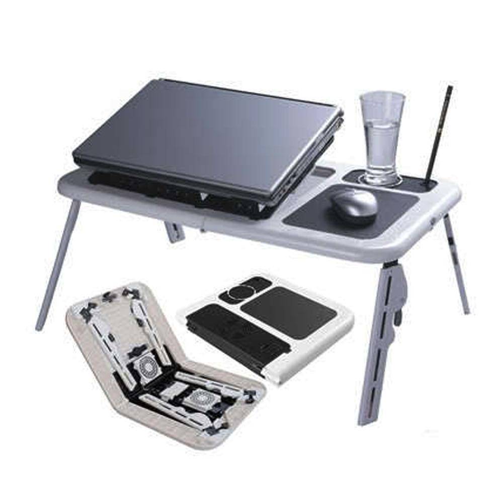 Mesa Com Cooler Para Notebook Mtn-888 Com Sensor Touch Tomate